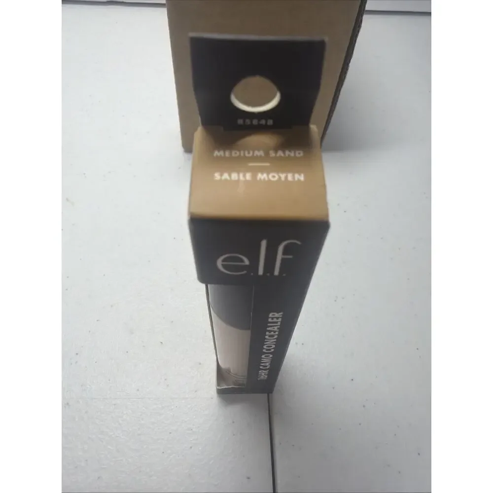 e.l.f. 16HR Camo Concealer Medium Sand 85848 Full Coverage Longwear NEW